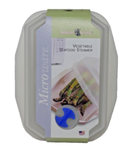 Nordic Ware Microware Vegetable Seafood Steamer Cooker Tray - £15.85 GBP