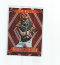 John Ross Iii (Bengals) 2017 Panini Phoenix Red Rookie Rising #RR-26 &amp; #96/299 - £3.91 GBP