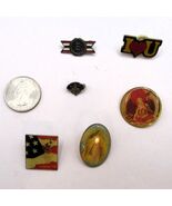 Vintage Pins: Lot of 5 – Army/Navy &quot;E” AAL Olympics Angel Love - $34.27 CAD