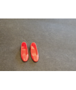 Vintage Barbie Skipper/Skooter Doll Red Flat Shoes -Japan - £10.14 GBP