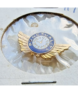 PERFECT ATTENDANCE GOLD WINGS VINTAGE LAPEL PIN-SCHOOL WORK ACHIEVEMENT ... - €17,11 EUR
