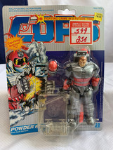 1988 Hasbro COPS &quot;POWDER KEG&quot; Poseable Action Figure in Sealed Blister Pack - £102.51 GBP