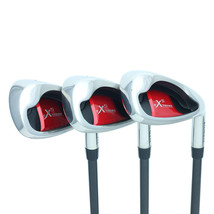 X5 Senior Men&#39;s Golf Wedge Set: 52° AW, 56° SW, 60° LW, &quot;A&quot; Flex, Arthritic Grip - £111.99 GBP