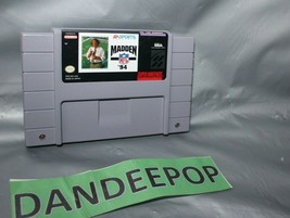 Madden NFL 94 (Super Nintendo Entertainment System, 1993) - £11.71 GBP