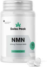 NMN, NAD+ Supplement, 600Mg per Serving, Enhanced Absorption, Actual NAD... - $49.98