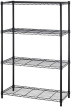 4 Tier Shelving Unit NSF Wire Shelf Metal Large Storage Shelves Heavy Duty - $59.13