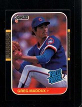 1987 Donruss #36 Greg Maddux Exmt (Rc) Cubs Hof Id: 249594 - £4.98 GBP