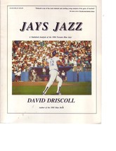Jays Jazz Toronto Blue Baseball Statistical Analysis 86 Tony Fernandez, Upshaw - £6.92 GBP