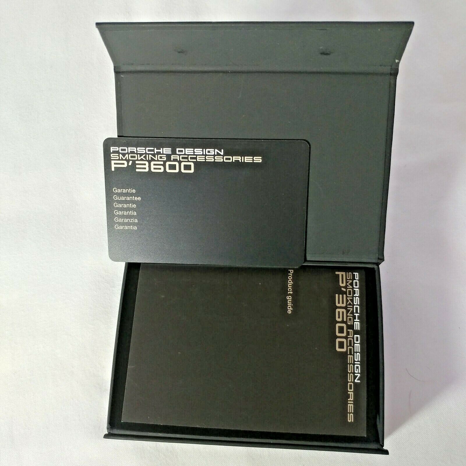 Porsche Design P&#39;3600 | Pouch PD1&amp;5 | Black | Style:055010 - $75.00