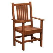 ARMCHAIR - Red Cedar Amish Outdoor Arm Chair Furniture - £307.02 GBP