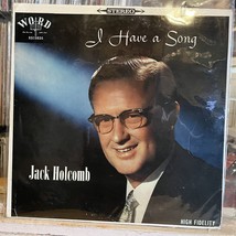 [COUNTRY/GOSPEL]~VG+ LP~JACK HOLCOMB~I Have A Song~{Original 1957~WORD~S... - £6.98 GBP