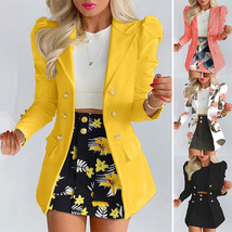Women’s Solid Color Casual Suit Blazer Office Outfit - $37.00