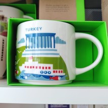 STARBUCKS TURKEY City Mug Coffee Cup You Are Here Serie YAH Ceramic - $739.04 MXN