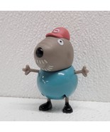 Granddad Dog Peppa Pig 3&quot; Figure Jazwares 2003 Mechanic Grandpa Grandad ... - $20.03 CAD