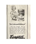 Campbell&#39;s 1913 Advertisement Chicken Soup Print Ad 21 Kinds DWCC18 - £23.58 GBP