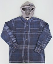 Old Navy Boy&#39;s Cotton Flannel Shirt w/hood Size XL (14-16) - £11.15 GBP