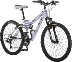 Mongoose Maxim Girls Mountain Bike, 24-Inch Wheels, Aluminum Frame, 21-Speed - £327.42 GBP