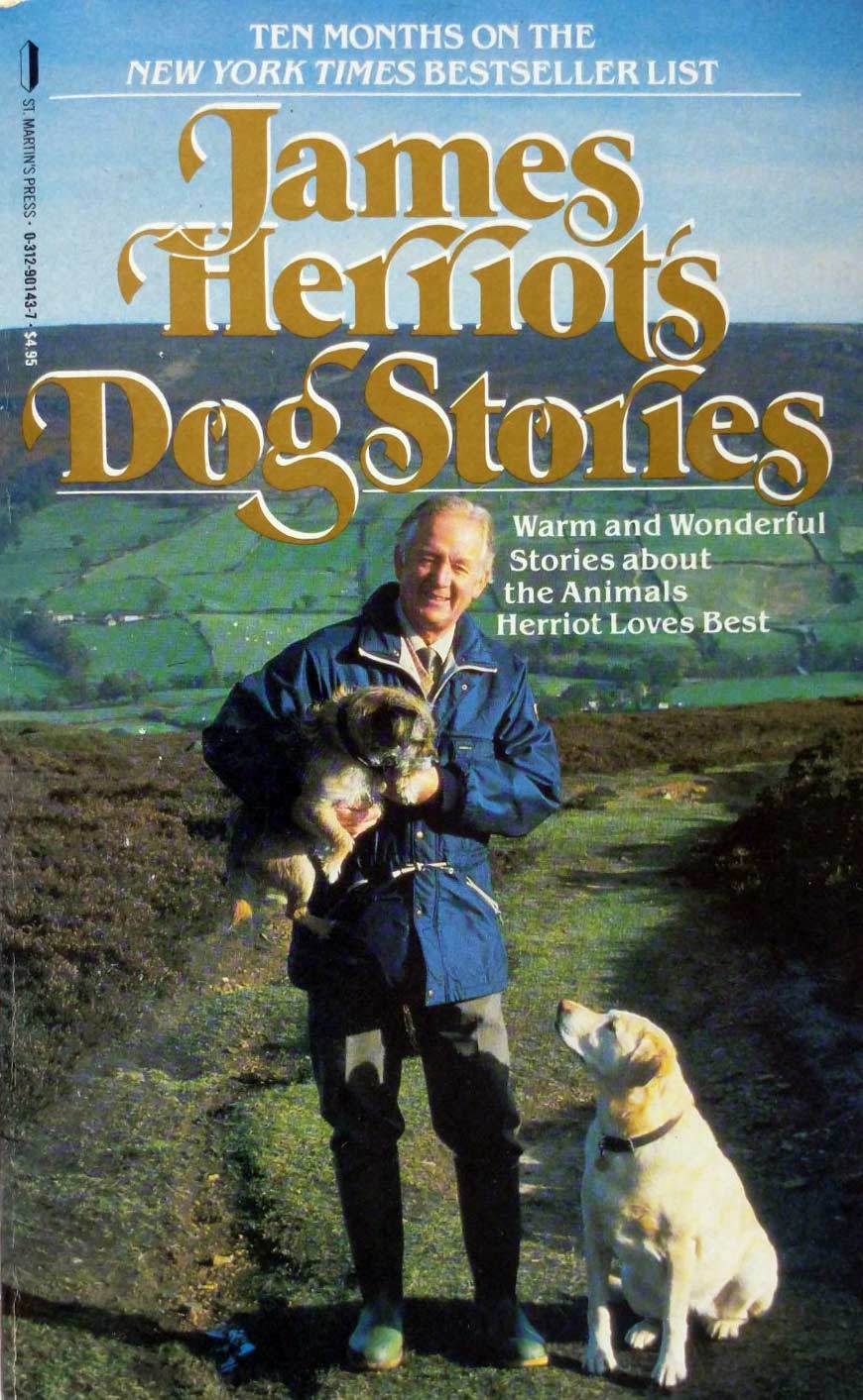 Dog Stories by James Herriot / 1987 St. Martin&#39;s Paperback - $1.13