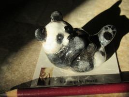 Ron Hevener Panda Bear Figurine Miniature - $25.00