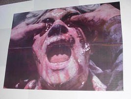 Evil Dead Poster # 1 Ash gouges Scottys eyes! Hal Delrich Sam Raimi Rise of the - £56.25 GBP