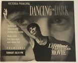 Dancing In The Dark Print Ad Vintage Victoria Principal TPA2 - $5.93