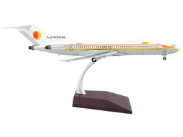 Boeing 727-200 Commercial Aircraft &quot;National Airlines&quot; White with Orange and Yel - £102.39 GBP