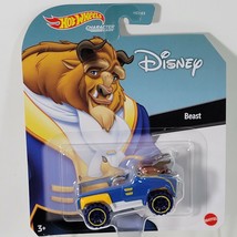 DISNEY BEAST FROM BEAUTY &amp; THE BEAST HOT WHEELS COLLECTOR CHARACTER CARS... - $11.20