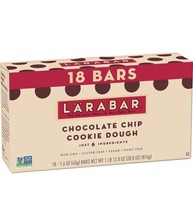 Larabar Chocolate Chip Cookie Dough, Gluten Free Fruit & Nut Bars, 18 ct - $49.49
