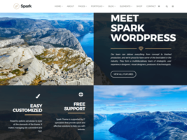 Spark drag drop wordpress theme  1  thumb200