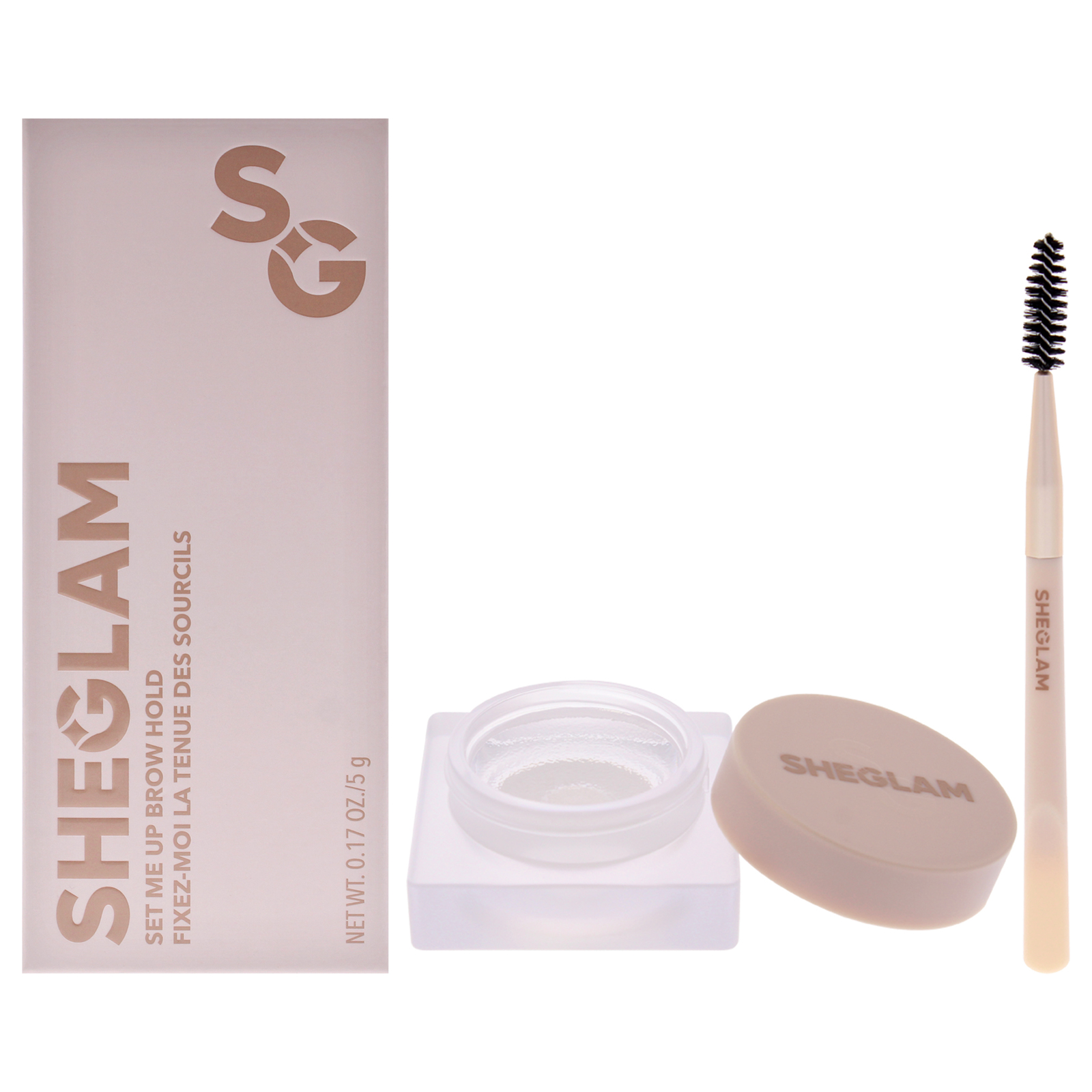Set Me Up Brow Hold - Crystal Clear by Sheglam for Women - 2 Pc 0.17oz E... - $9.12