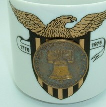 Vtg 70s Mug Bicentennial Houchin Blood Bank Coffee Gallon Club Member Ea... - £14.05 GBP