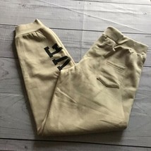 Sunkissed Island Jamaica Sweatpants, Size XL, Cotton Blend, Beige, NWOT - £18.68 GBP