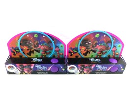 Lot of 2 Dreamworks Trolls World Tour Basketball Set Net, Ball &amp; Door Hanger Inc - £11.44 GBP