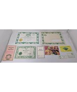 Vintage Cabbage Patch Kids Birth &amp; Adoption Certificate &amp; Extras Heloise... - £10.99 GBP