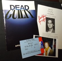 Hayley Mills/Jenny Seagrove Signed “Dead Guilty” Playbill + photo London   - £50.76 GBP