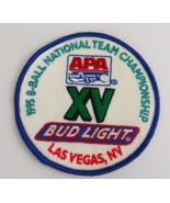 1995 Bud Light 8-Ball National Team Championship XV APA  Patch 4&quot; - $5.81