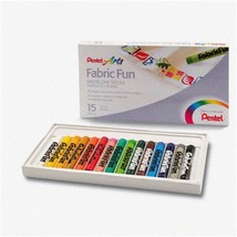 Pastel Art Dye Sticks - 15 Color Set for Fabric Fun - $36.62