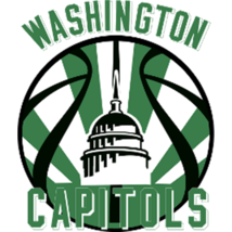 BAA Basketball Washington Capitols Mens Polo XS-6XL, LT-4XLT Bullets Wizards New - £20.16 GBP+