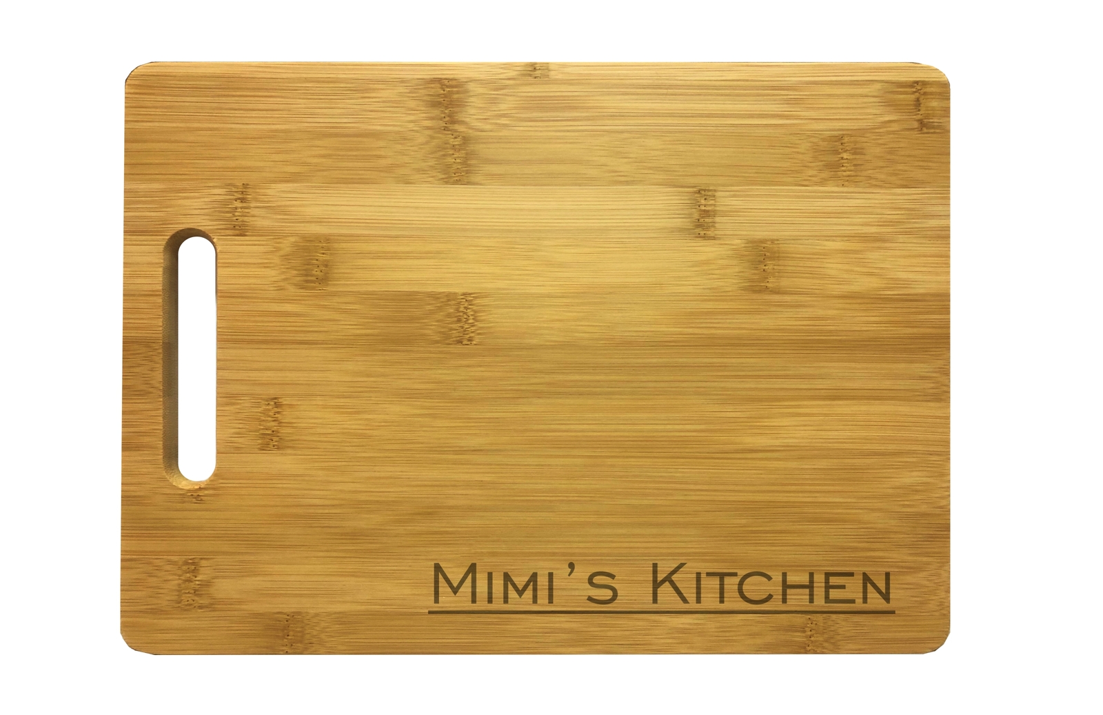 Primary image for Mimi's Kitchen Engraved Cutting Board -Bamboo/Maple- Grandma Gift Mothers Day