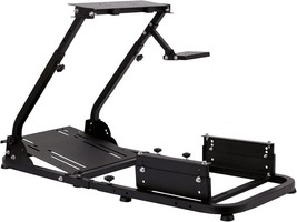 AMN Driving Game Sim Racing Simulator Frame Stand for Wheel Pedals Xbox ... - $261.96