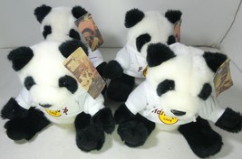 Hard Rock Cafe HRC 4 Classic  Plush Panda Collectible bear ,New with tag - $475.00