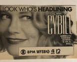 Cybil TV Guide Print Ad Cybil Sheppard TPA7 - $5.93