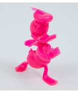 VINTAGE LOUIS MARX WALT DISNEY WORLD 1970&#39;S PINK DONALD DUCK FIGURE - $299.12 MXN