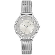 Guess Women&#39;s Soiree Silver Dial Watch - GW0402L1 - £83.08 GBP