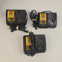 3 Lot - Genuine Dewalt DCB115 12-20V battery charger Lithium Ion Works T... - $463.08 MXN