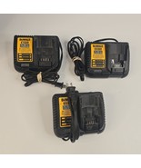3 Lot - Genuine Dewalt DCB115 12-20V battery charger Lithium Ion Works T... - €21,24 EUR