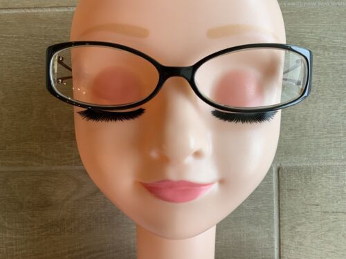 Anne Klein Eyeglasses AK8049 134 Brown Rectangular 54-15 130mm FRAMES - $35.00