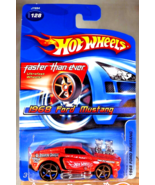 2006 Hot Wheels Faster Than  Ever Mainline #128 1968 FORD MUSTANG Orange... - $14.00