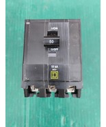 Square D QOB350 50 Amp 3 Pole 240V  10kA  Bolt On Circuit Breaker - $47.06 CAD