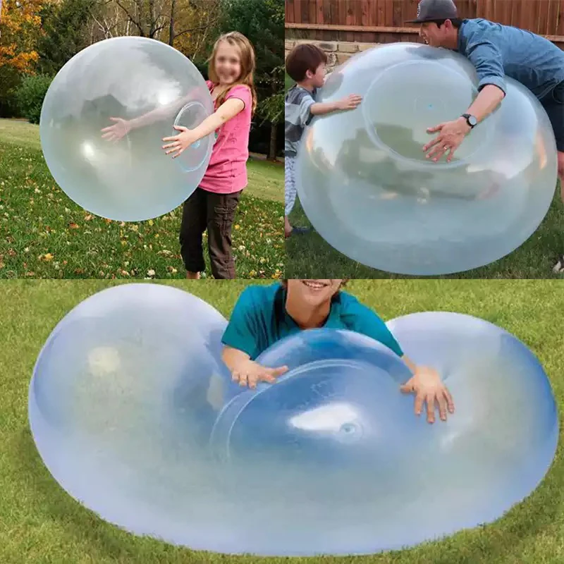 Children Outdoor Soft Air Water Filled Bubble Ball Blow Up Balloon Toy Fun Par - £8.80 GBP+